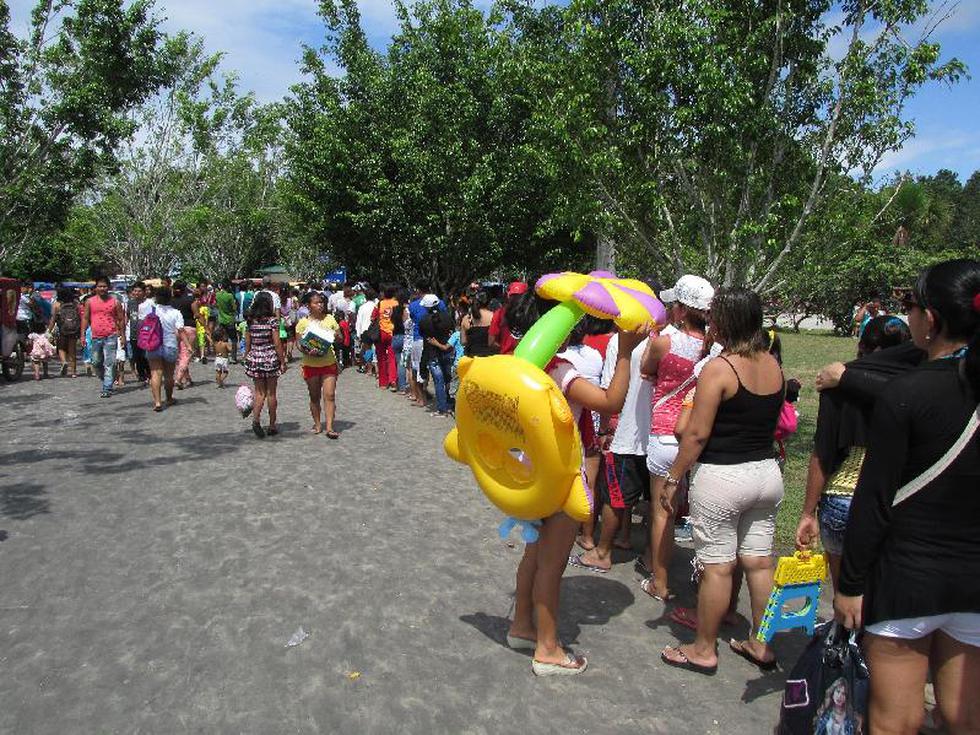 Colorida fiesta de San Juan en Iquitos