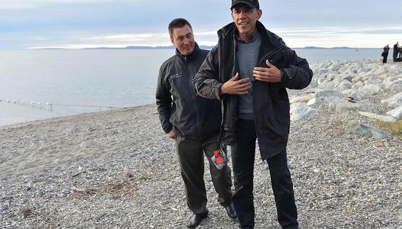 Barack Obama se convierte en el primer presidente de EEUU que pisa el Ártico