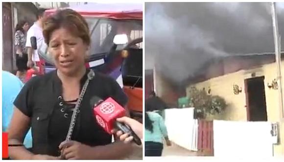 ​Ventanilla: Mujer denuncia a delincuente y en venganza incendian su casa
