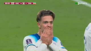 Inglaterra vs. Irán: Grealish convirtió el 6-1 de los ‘Tres Leones’ en Qatar 2022 (VIDEO)