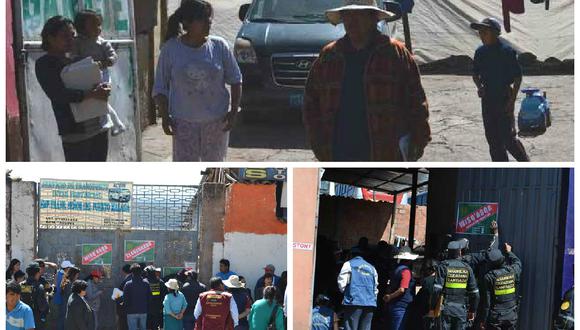 Cusco: madres usan a sus hijos para evitar clausura de terminales informales