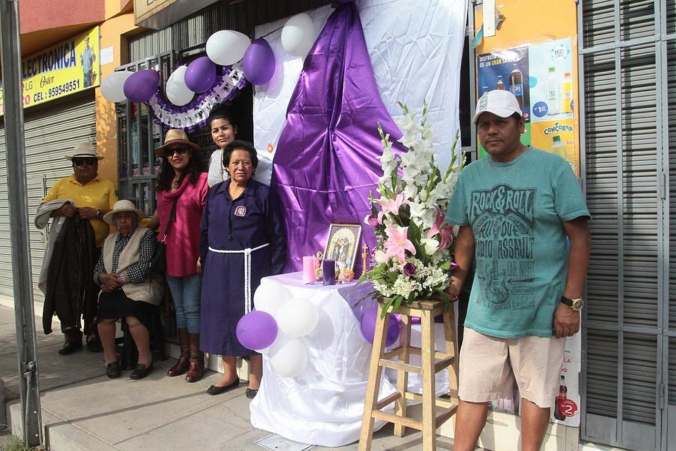 Señor de los milagros se despide de Cayma hasta el próximo año