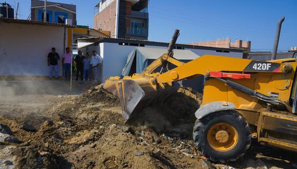 Estudiantes de colegio Juan Valer Sandoval también se veían perjudicados por residuos de construcción.
