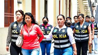Sala penal confirma prisión preventiva contra Rocío Leandro y otros 3 dirigentes ayacuchanos