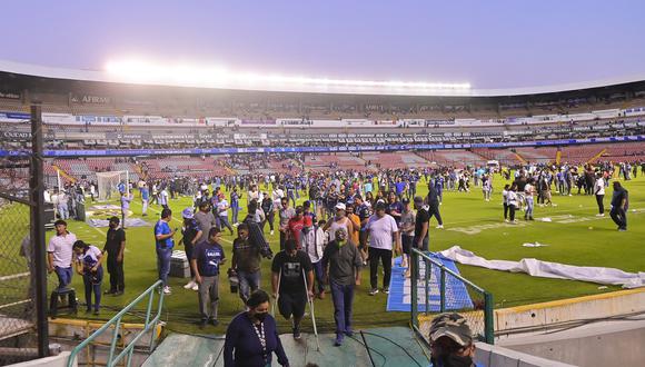 Querétaro jugará sus partidos como local sin público tras la tragedia en La Corregidora. Foto: EFE/Sebastián Laureano Miranda