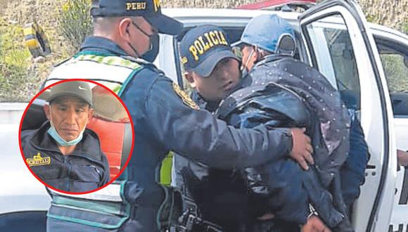 Policía capturó a Daniel Vega Solís cuando intentaba escapar a Lima en un bus.