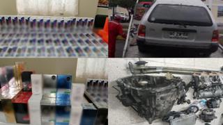 Auto con mercadería de contrabando se despistó en su intento por escapar de la PNP en Tacna