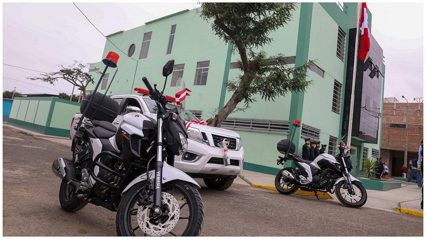 Inauguran moderna Comisaría El Alambre 