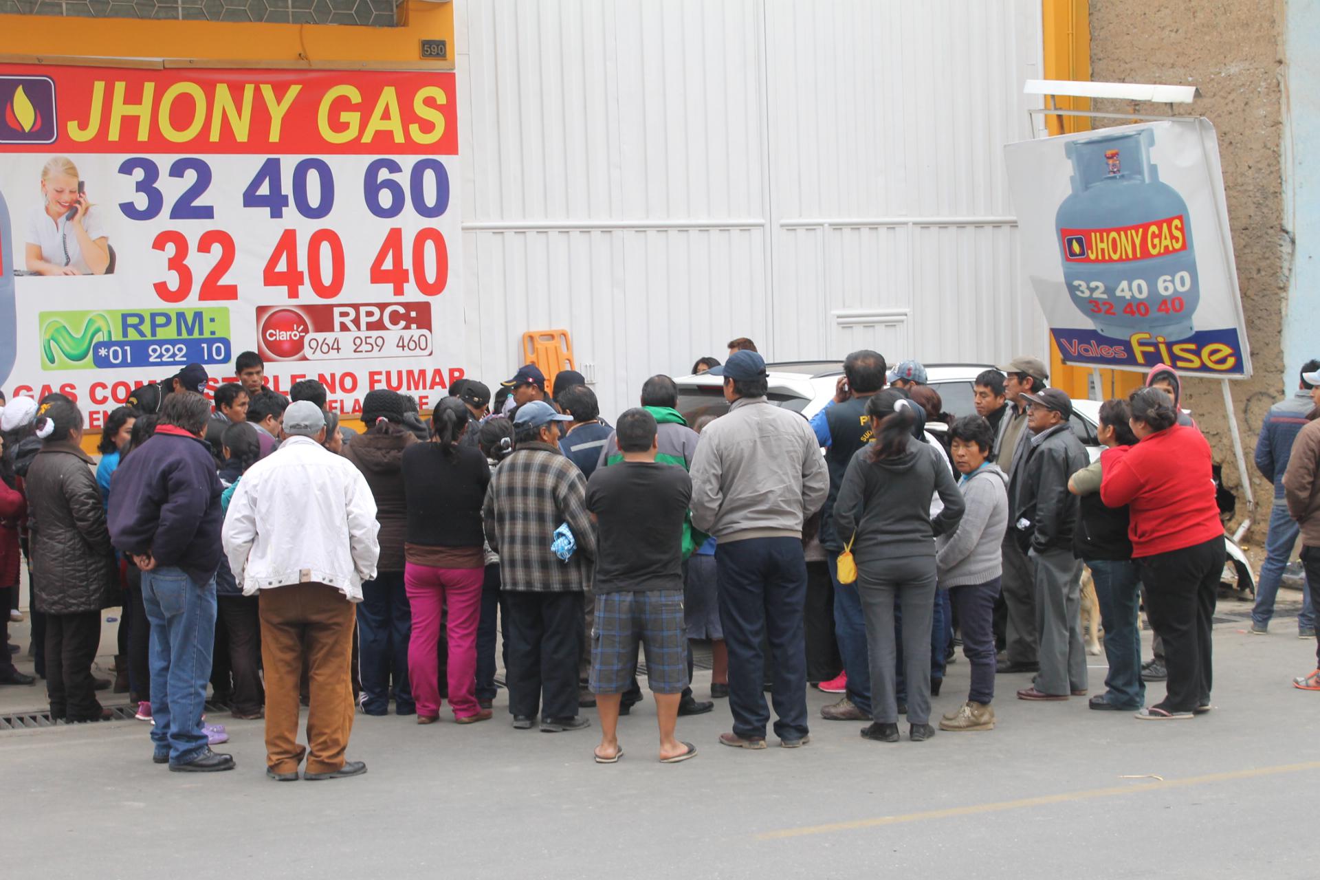 Tarma: exigen rehubicación de distribuidora de gas 