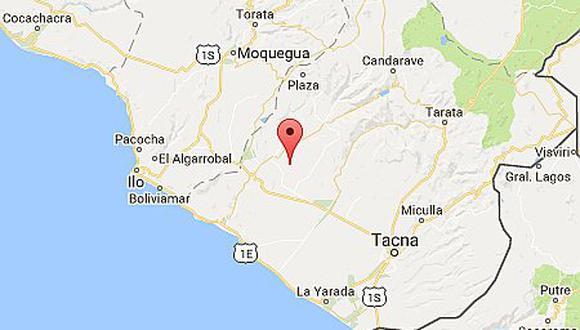 Temblor de 4.4 grados se sintió esta madrugada en Tacna