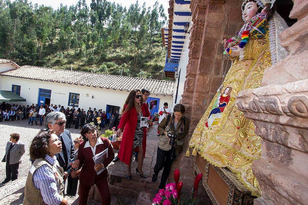 Imagen de la Virgen de Belén retornó a su templo en medio de fiesta (FOTOS)