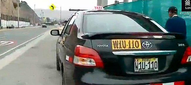 Costa Verde: Pasajero resulta herido tras desprendimiento de piedra sobre auto