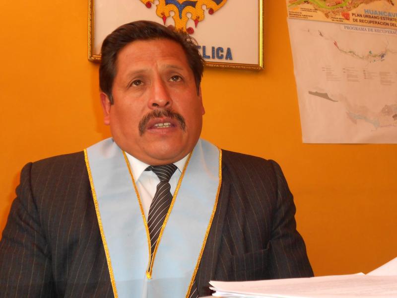 Alcalde de Huancavelica: "Proceso en mí contra no tiene fundamento"