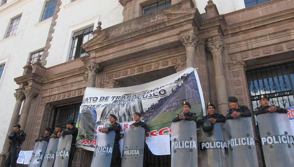 Cusco: Más de mil procesos afectados a diario por huelga de trabajadores del Poder Judicial