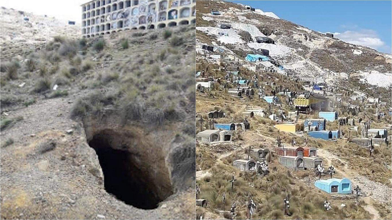 Mineros informales invaden Cementerio de Quiruvilca (VIDEO)