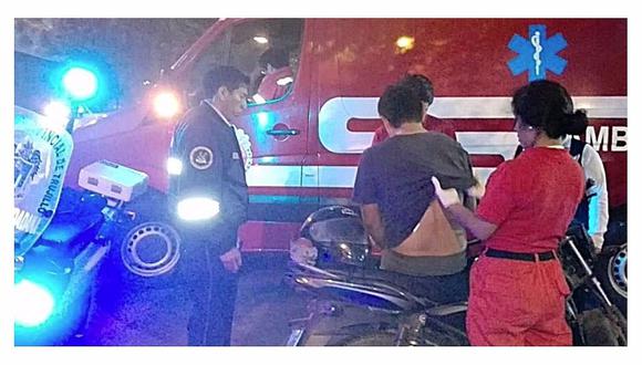 Trujillo: Joven resulta herido tras ser embestido por un automóvil 