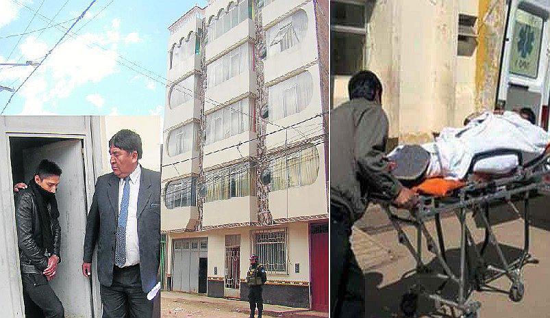 Policía es acusado de arrojar a su enamorada desde el cuarto piso de su vivienda 