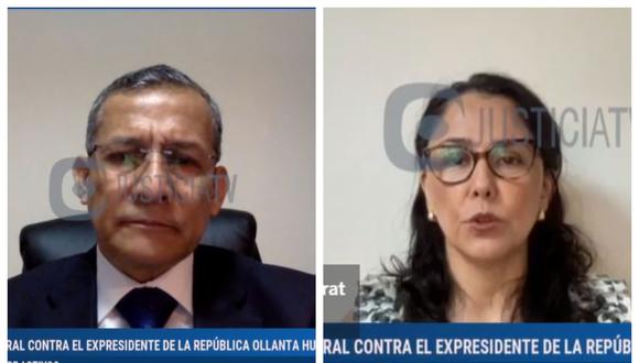 Fiscalía pide 20 años de prisión para Ollanta Humala y 26 años para Nadine Heredia. (Foto: Captura Justicia TV)