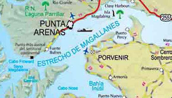 Tres chinos fallecen al lanzarse al mar en el estrecho de Magallanes