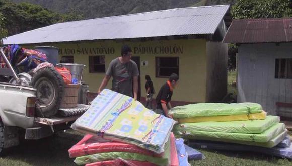 50 familias del distrito de Cholón reciben ayuda humanitaria