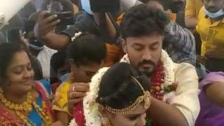 Una boda india en un avión y en pleno confinamiento desata una investigación (VIDEO) 