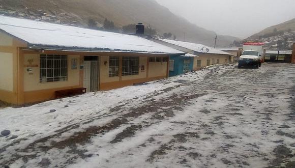 Fuerte lluvia inunda 15 casas de Huachocolpa