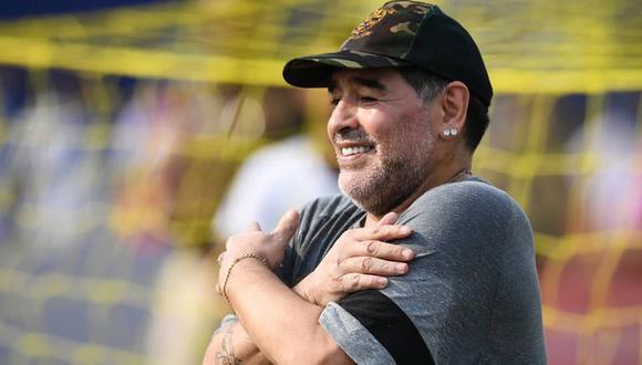 Diego Armando Maradona, ex entrenador de Argentina, murió a los 60 años. (Foto: AFP)