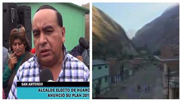 Sismos en Matucana: Denuncian que alcalde provincial no vive en la zona (VIDEO)