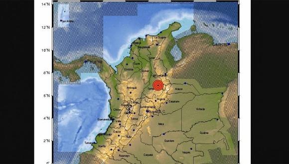 Temblor en Colombia: ​Sismo de magnitud 5,8 se sintió en varias ciudades del país