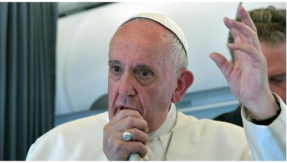 Papa Francisco: La corrupción es "la peor plaga social" y el origen de graves crímenes