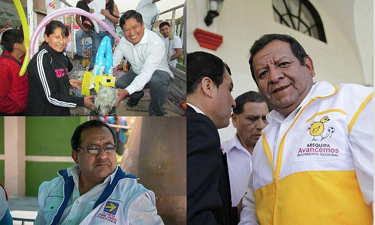 Elecciones 2018: ​Electos alcaldes distritales de Arequipa