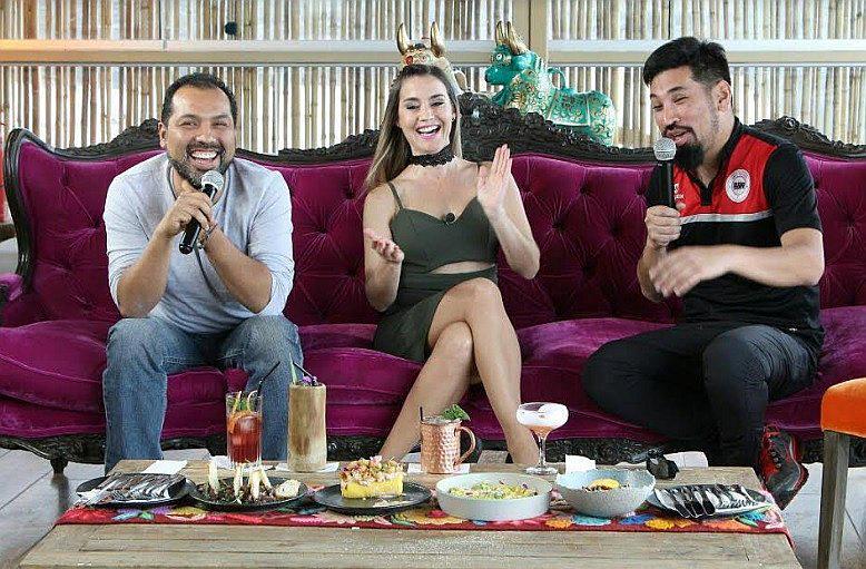 Clelia Francesconi se vaciló con Aldo Miyashiro y Haysen Percovich