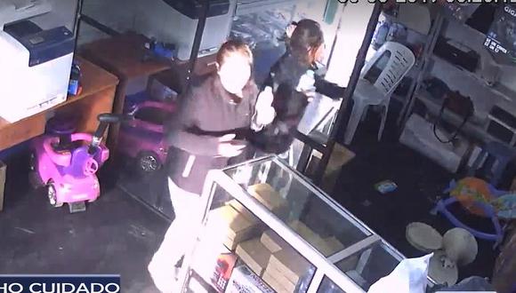 Huamachuco: Sorprenden a mujeres robando en tienda (VIDEO) 