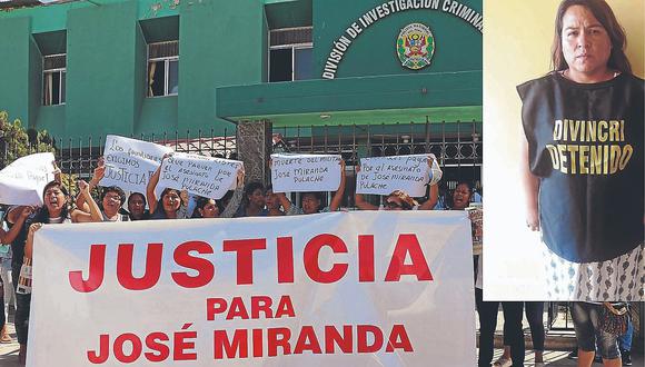 Con protesta pedirán cárcel para confesa asesina del militar José Miranda 