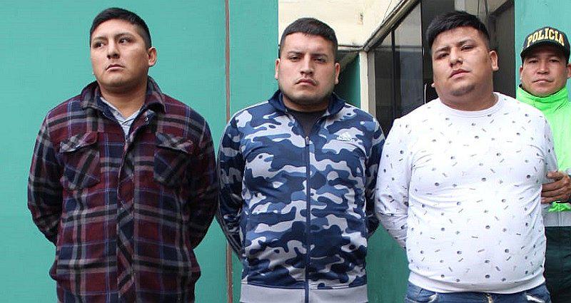 Capturan a tres integrantes de "Los Titanes del Cono Norte" que asaltaban a bordo de una combi (FOTOS)