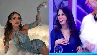 ¿Qué hizo Flavia Laos cuando vidente por error la llamó Luciana? (VIDEO)   