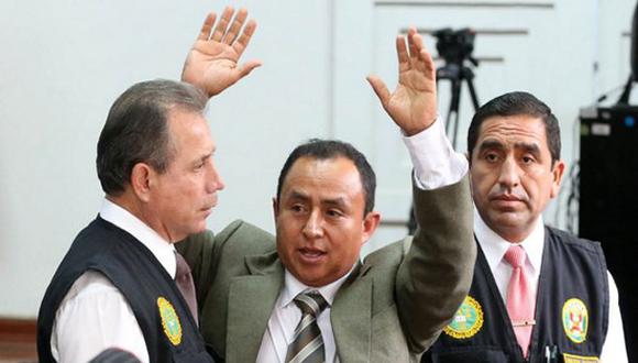 En enero pasado el Poder Judicial condenó a Gregorio Santos a 19 años de prisión (9 por delito de colusión agravada y 10 por lavado de activos) por irregularidades cometidas cuando ejerció como gobernador regional de Cajamarca. (Foto: Andina)