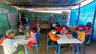 Piden sillas y toldos para que 2,800 niños puedan estudiar en Arequipa