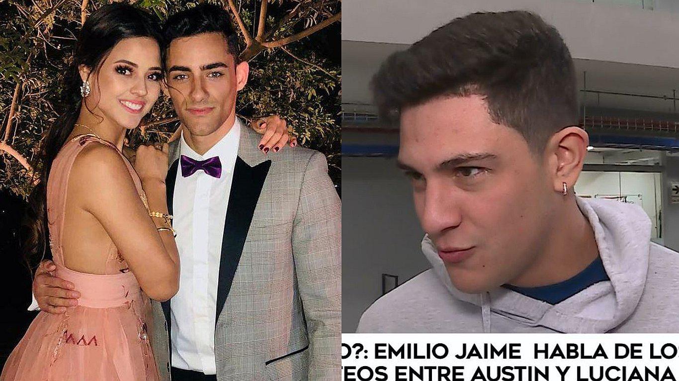 Emilio Jaime se pronuncia sobre presunta reconciliación de Luciana Fuster y Austin Palao (VIDEO)