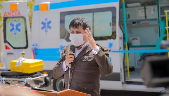 Gobernador Elmer Cáceres solicitó en compra 1.5 millones de vacunas Sputnik (Foto: Gobierno Regional de Arequipa)
