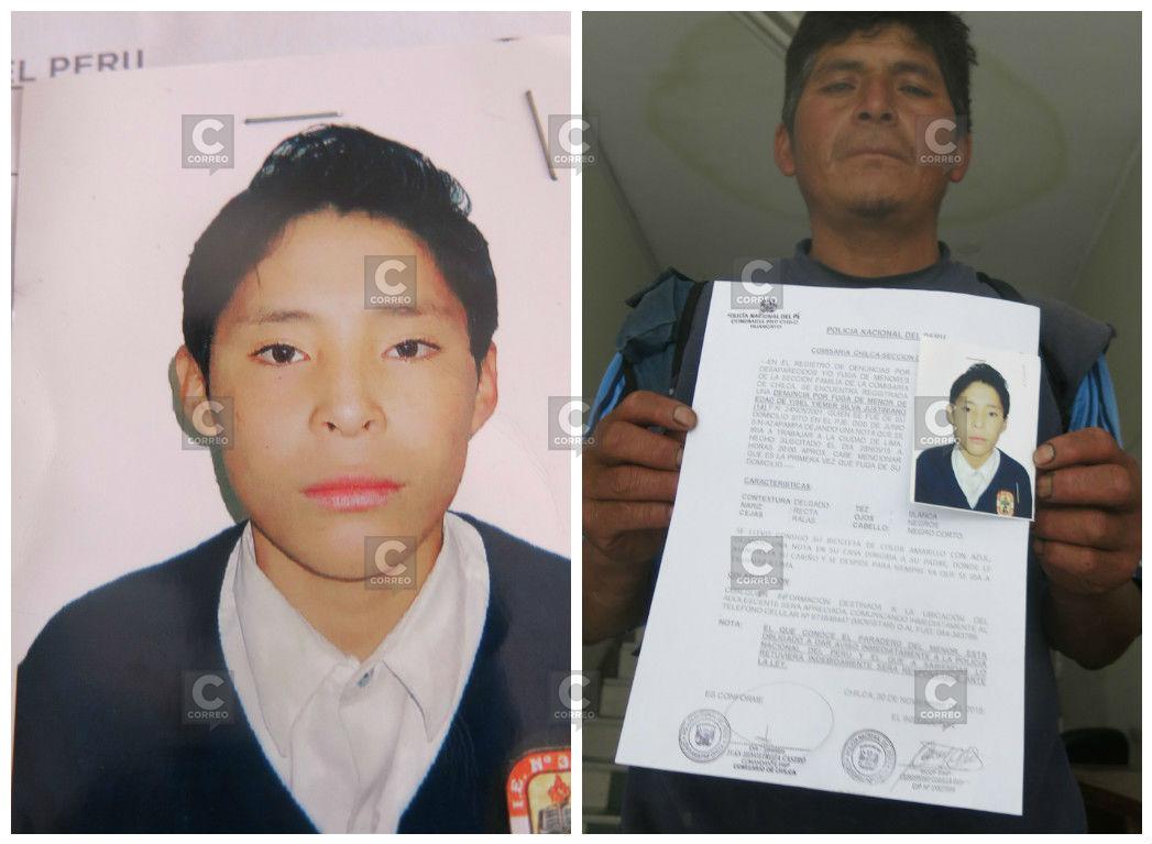 Menor fuga de Huancayo a Lima y pretende llegar en bicicleta 