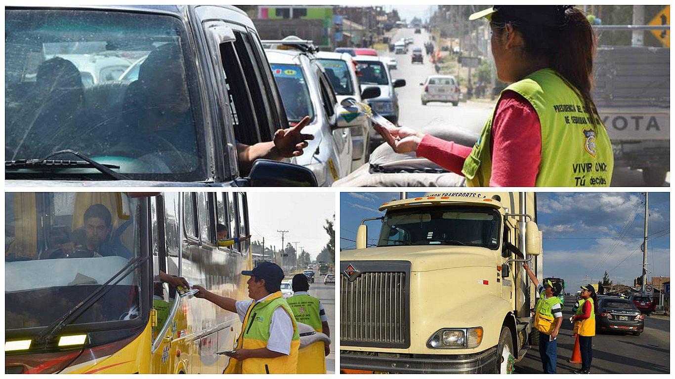 Ponen en marcha campaña en carreteras: "Si tomas no manejes" 