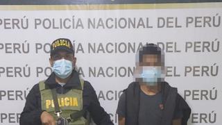 Sujeto amenaza con cuchillo a expareja en Huancavelica