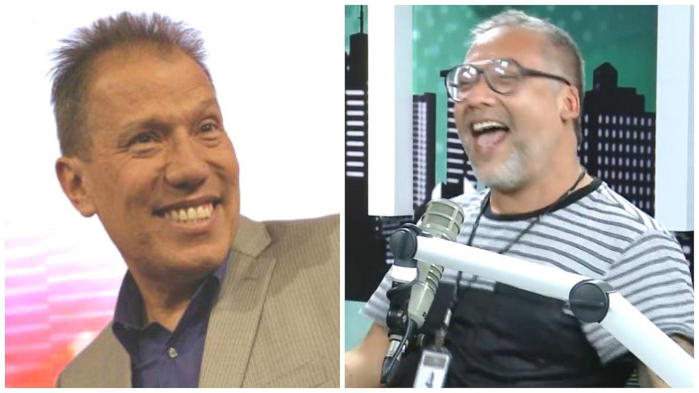 Raúl Romero y Roger del Águila causan furor con sorpresivo reencuentro en vivo (VIDEO)