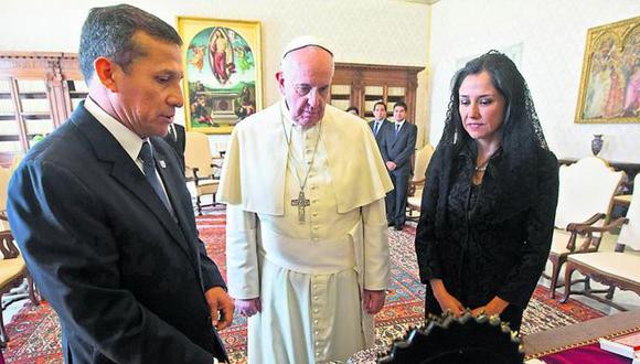 ​Presidente Humala reitera invitación a Papa Francisco para que visite Perú