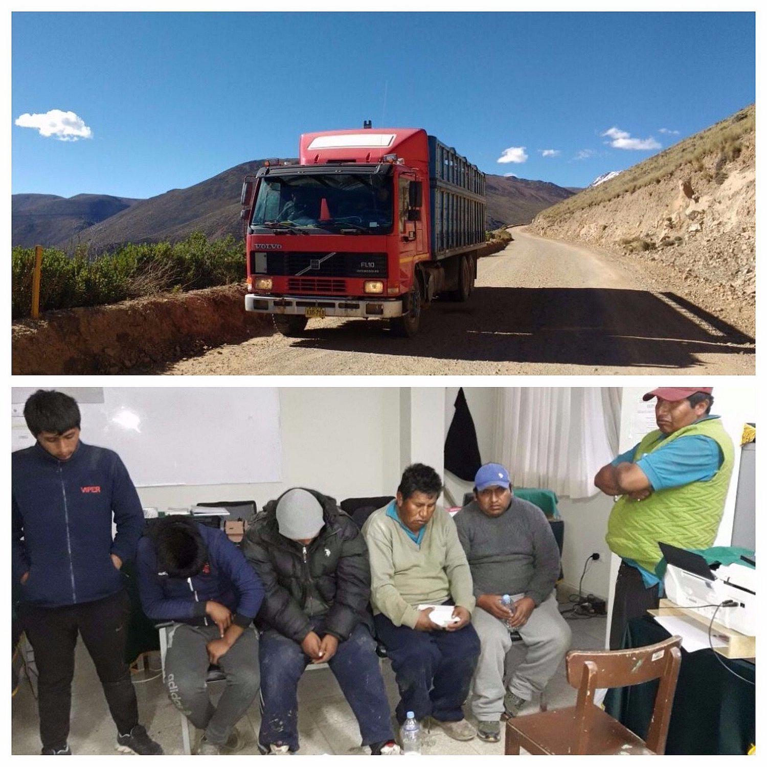 Incautan dos camiones con contrabando en Alto Perú por más de S/ 100 mil 