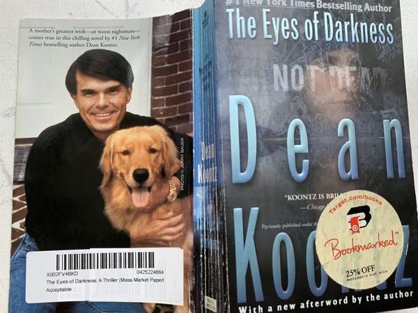 La edición de "The Eyes of Darkness" en 1996. (Twitter).