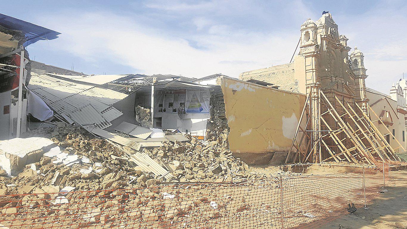 Cede casona de iglesia San Pedro