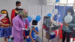 Se inició vacunación en menores de 11 años en Arequipa