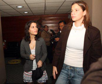 Eva Bracamonte y Liliana Castro con orden de captura